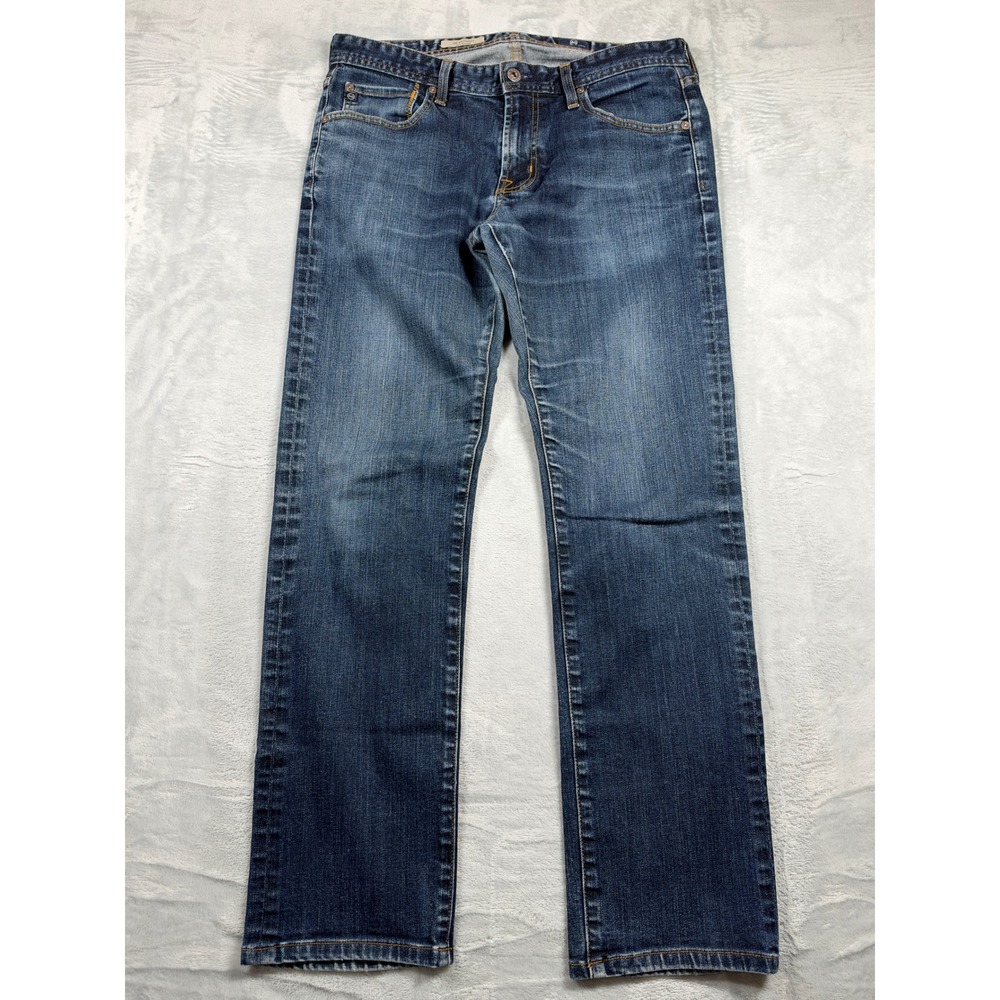 AG Adriano Goldschmied The Matchbox Jeans Men 33x34 Slim Straight Made USA